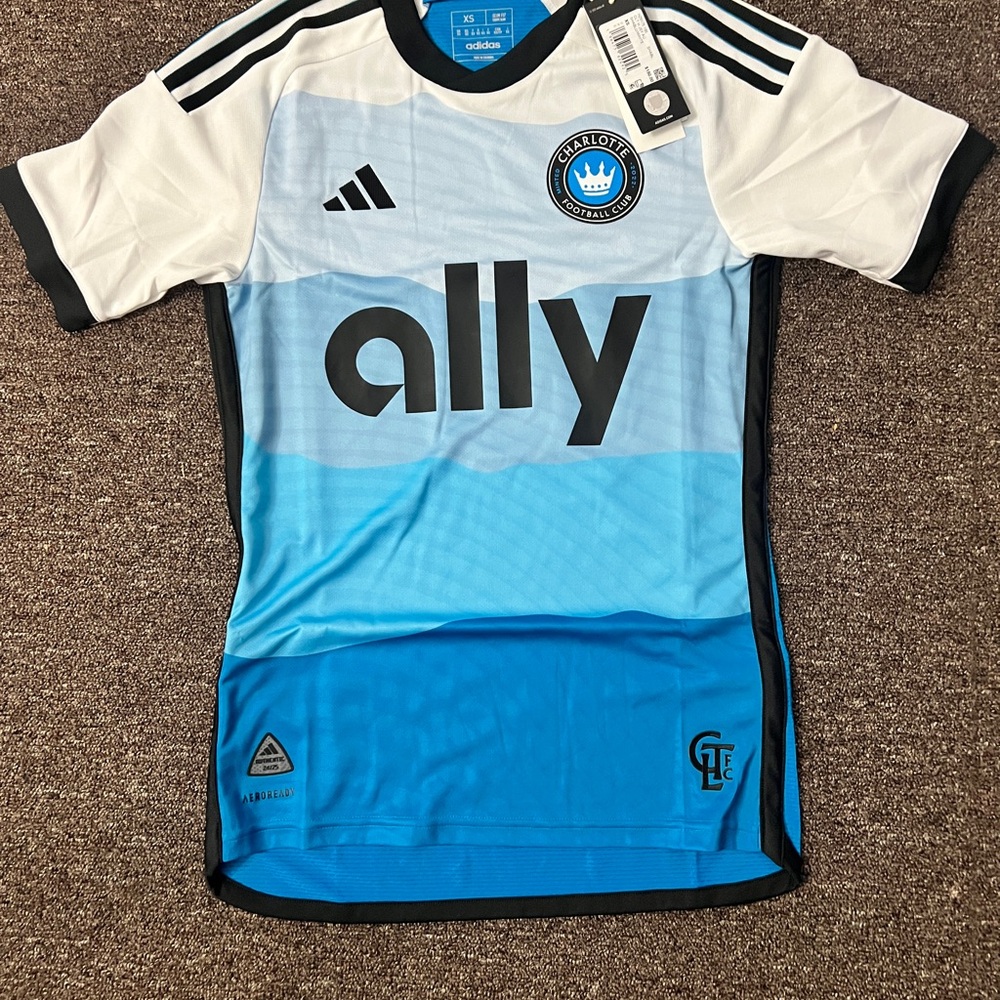 MLS_charlotte FC Adidas Authentic XS